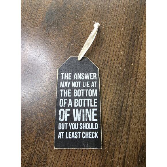 Drinking Wine Sign - Picture 1 of 9